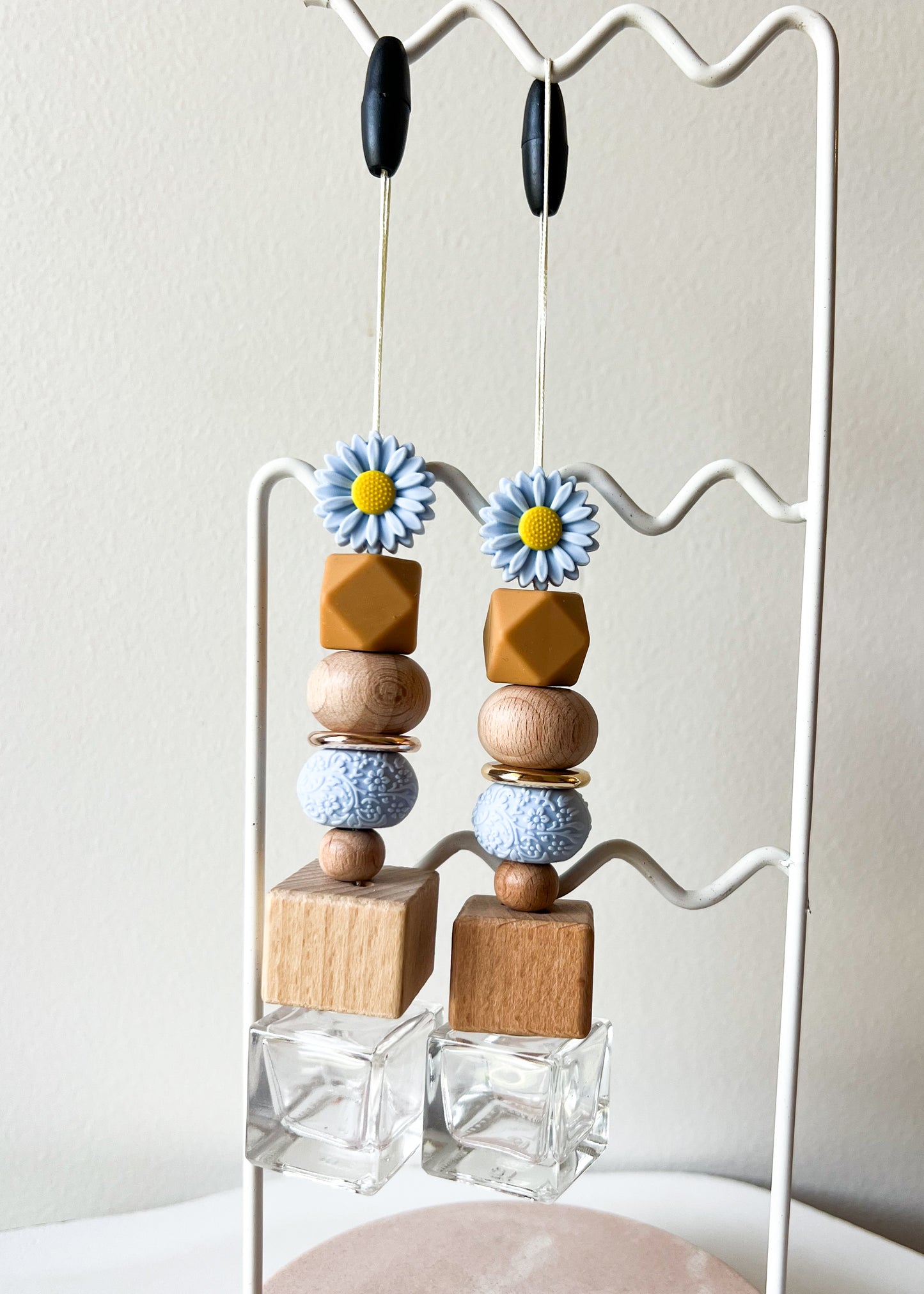 Pastel Blue Daisy Diffusers