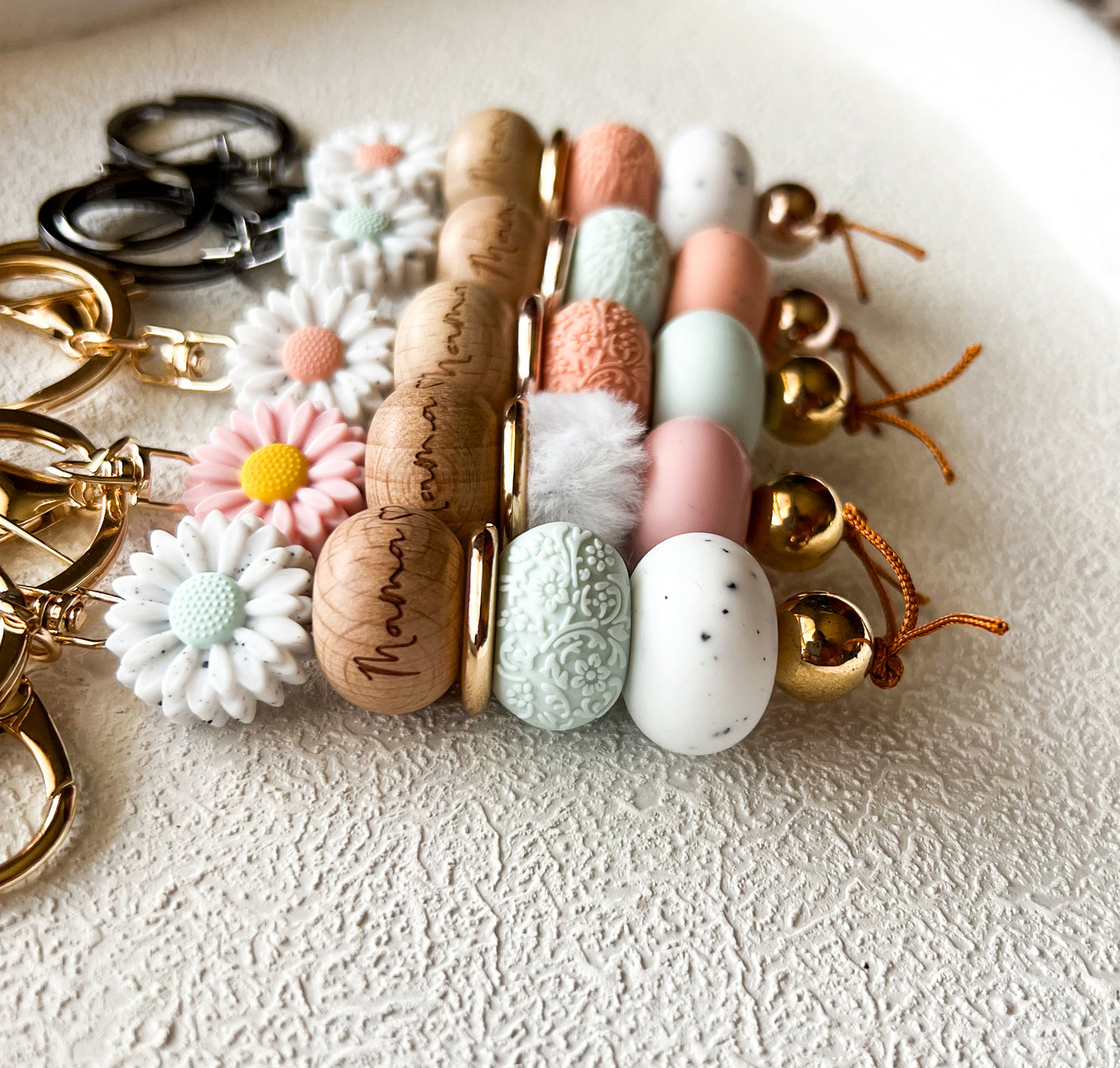 Mama Daisy Keychain (collection2)