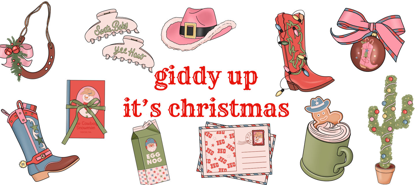'Country Gal' Christmas Cup