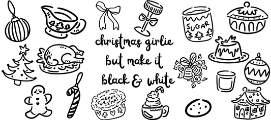 'It's a black & white christmas' Christmas Cup