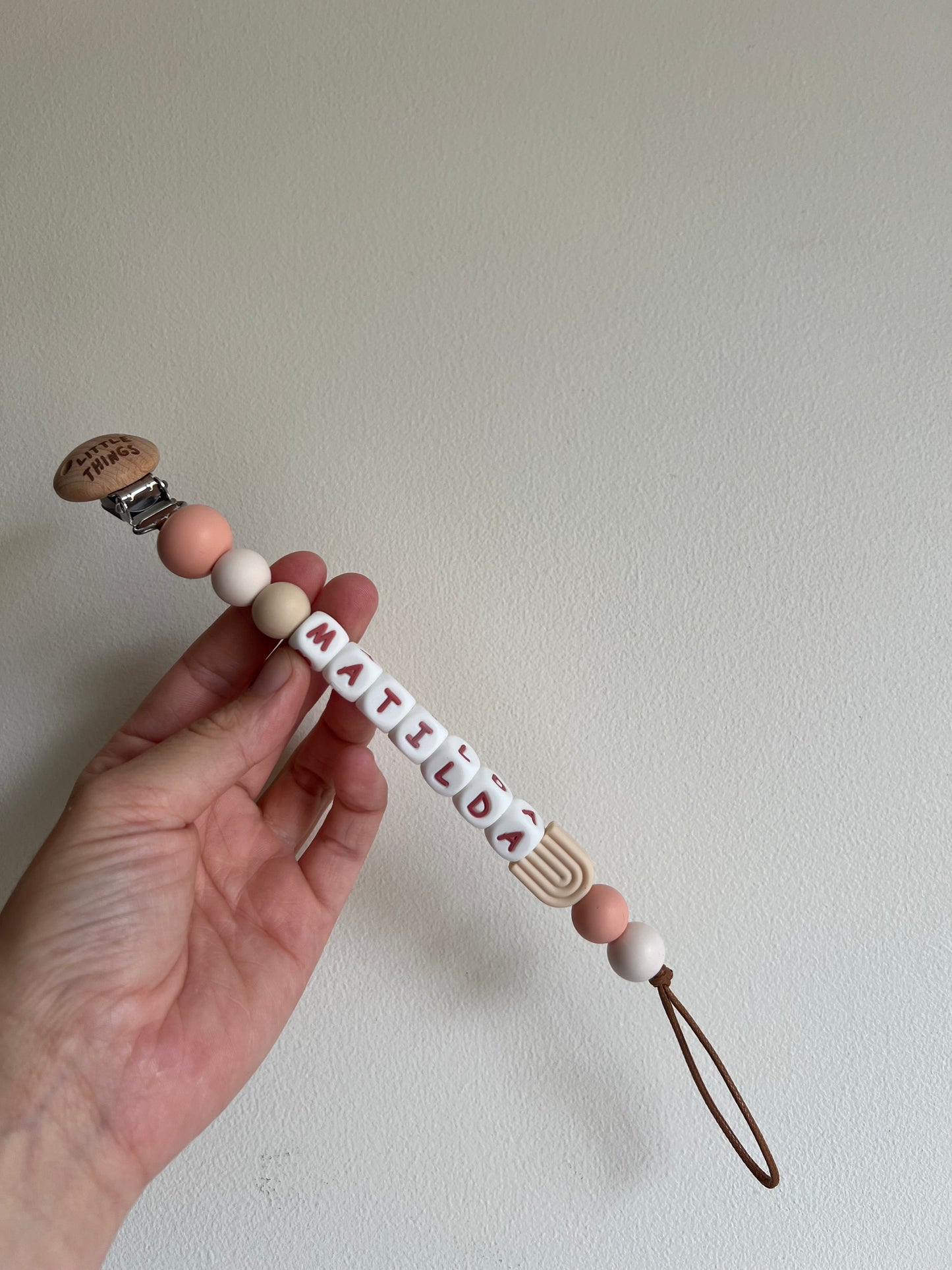 Personalised Dummy Clip