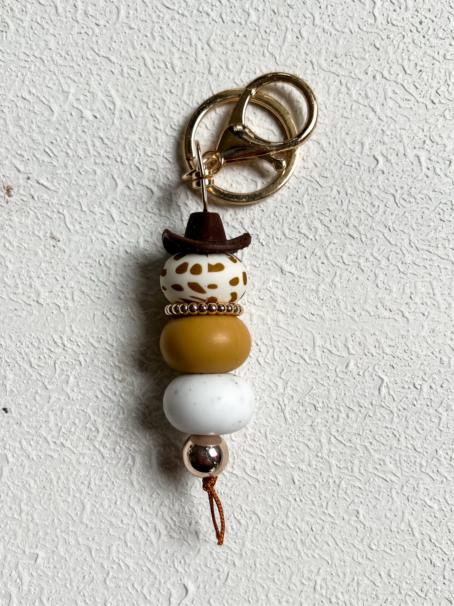 Mahogany Country Keychain