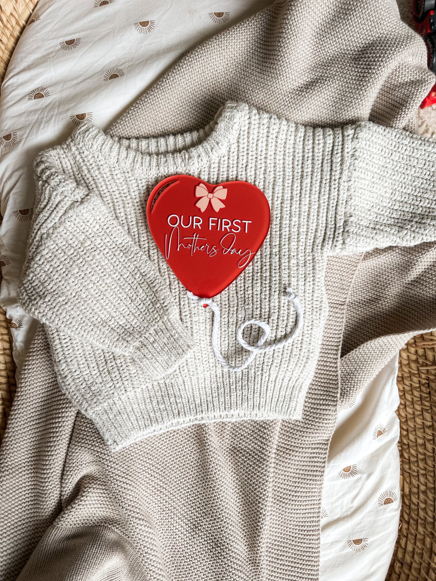 Our first Mother’s Day plaque