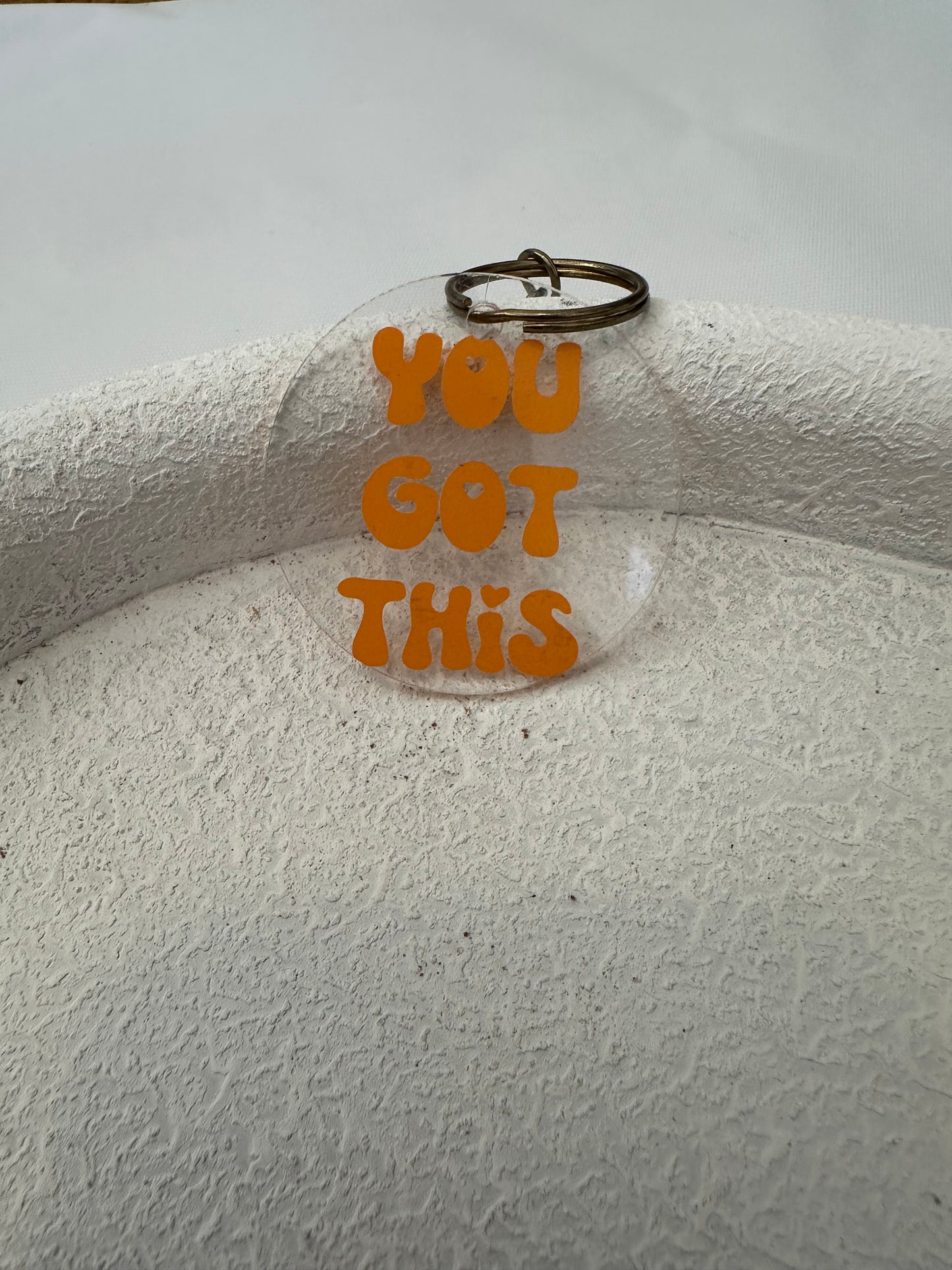 Acrylic keychain