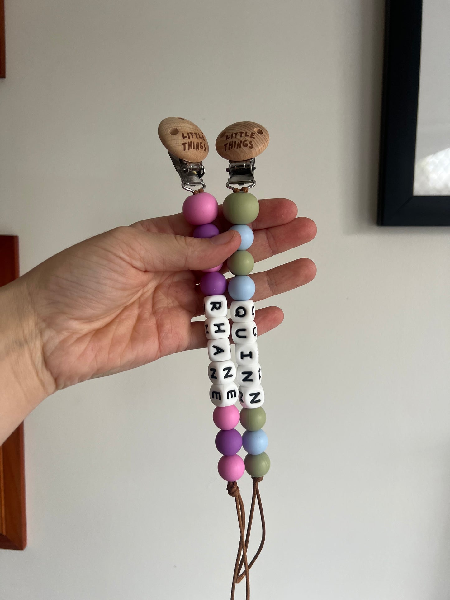 Personalised Dummy Clip