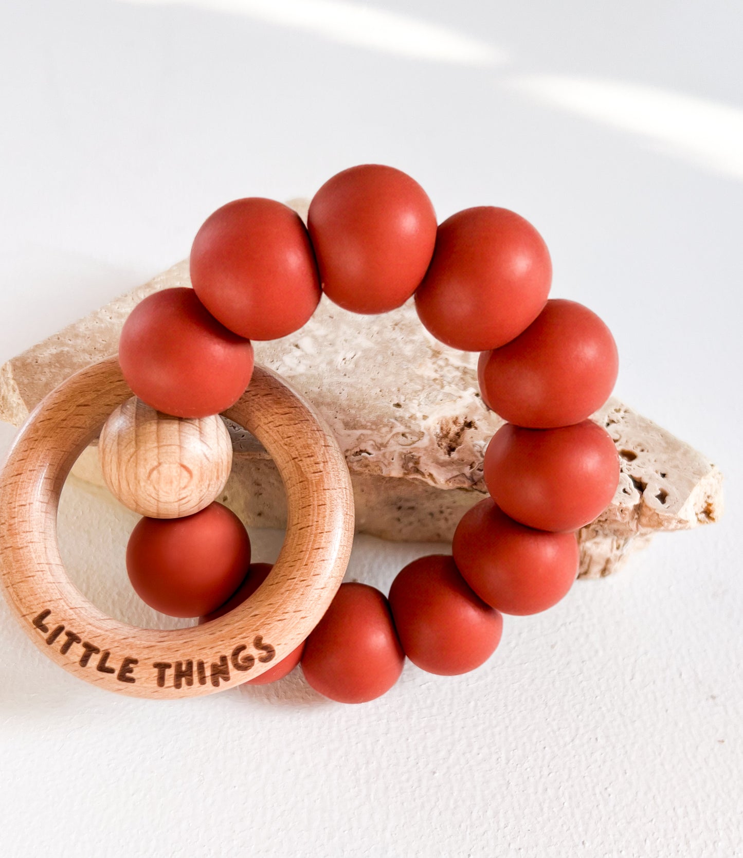 Rattle Teething Rings