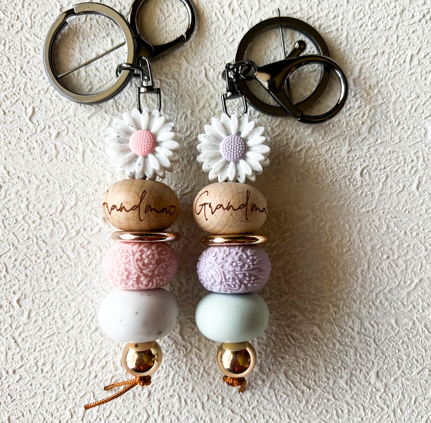 Grandma Daisy Keychain