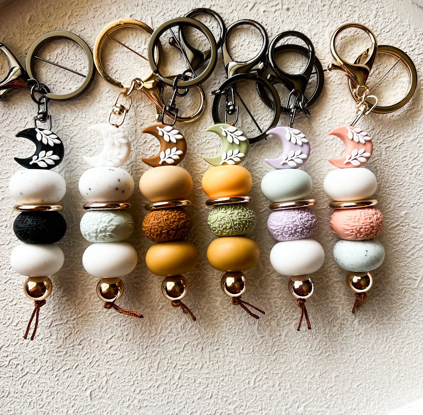 Crescent Moon Keychains