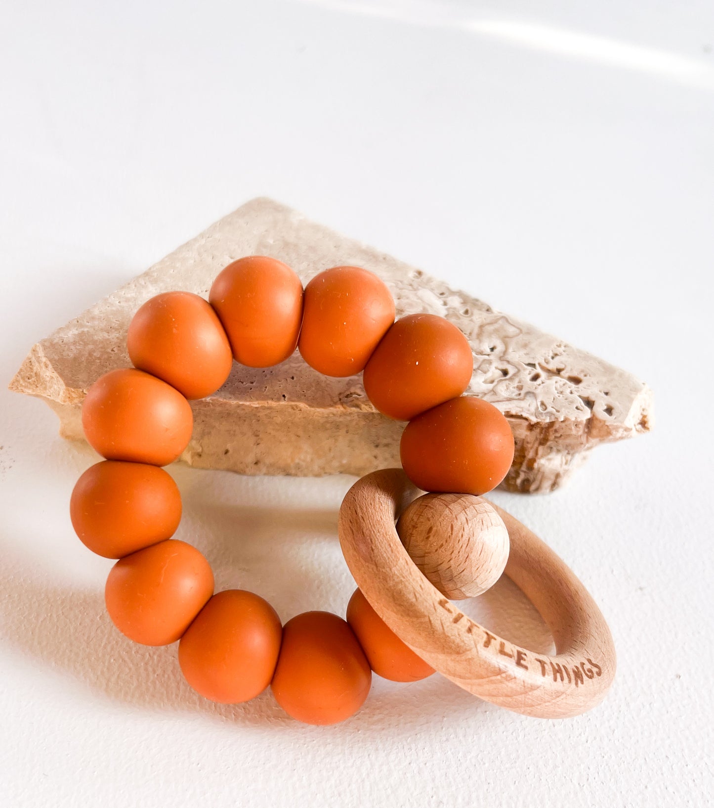 Rattle Teething Rings