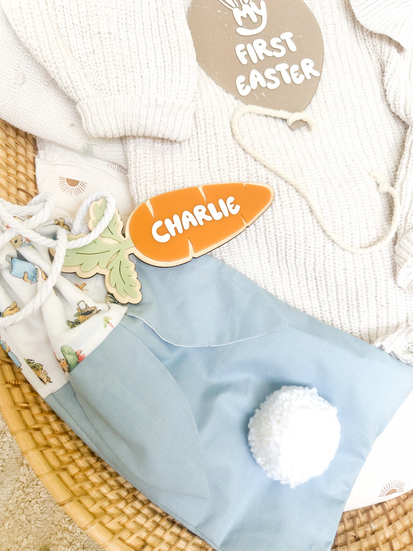 Personalised Easter Bunny Bags | Flopsy Range