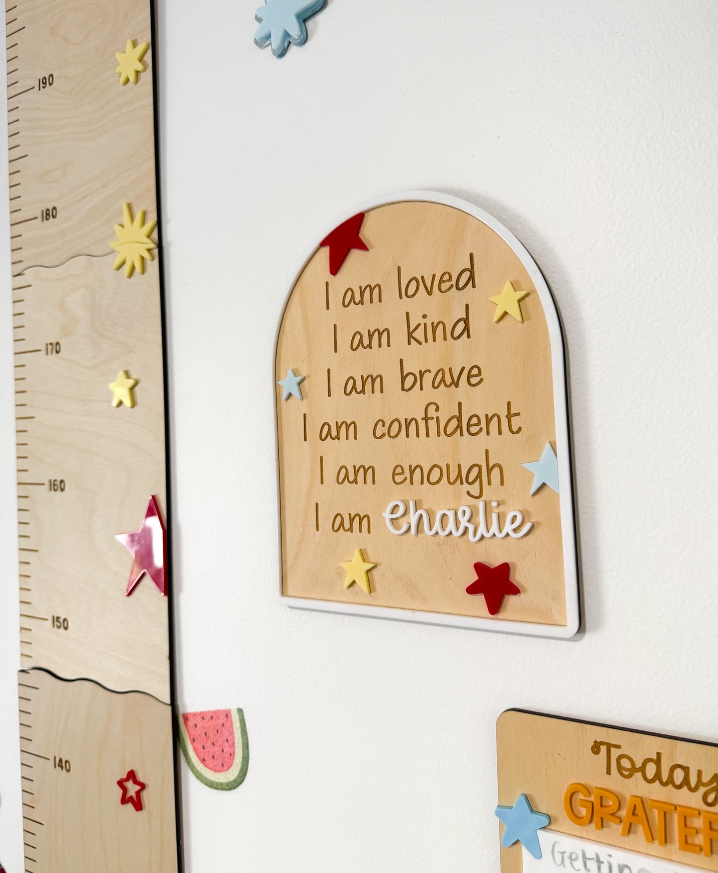 STARBURST Affirmation plaque