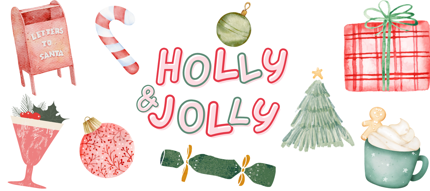 'Holy & jolly' Christmas cup
