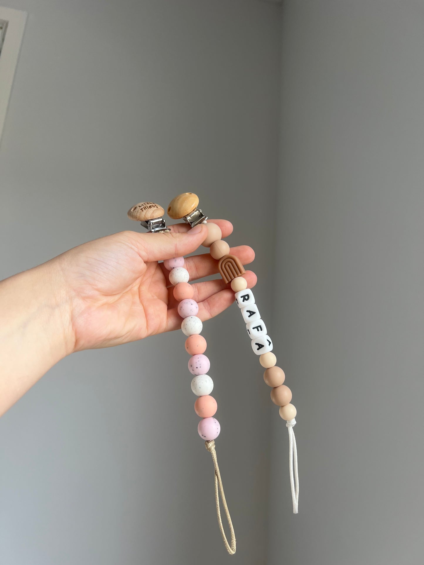 Personalised Dummy Clip