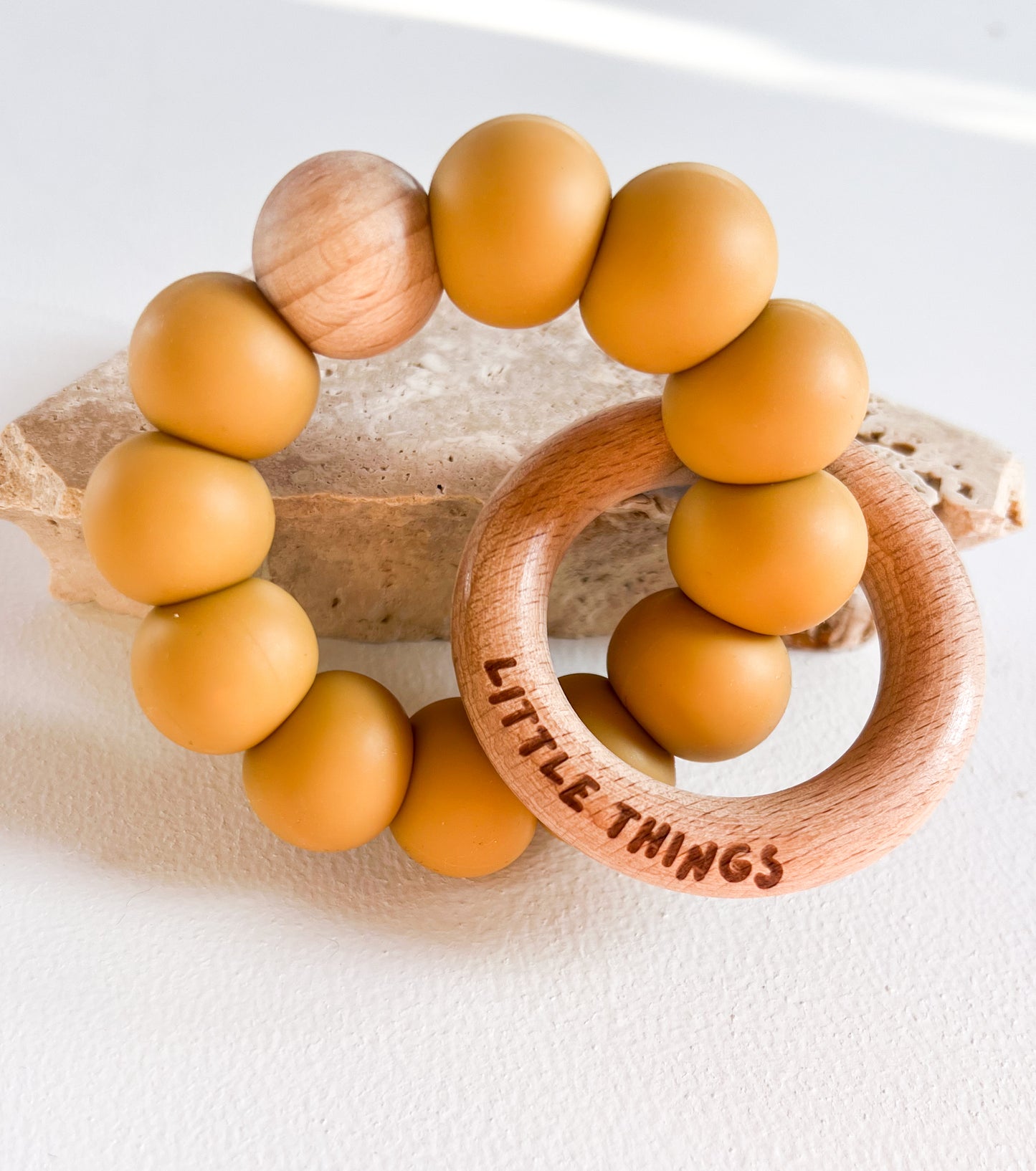 Rattle Teething Rings