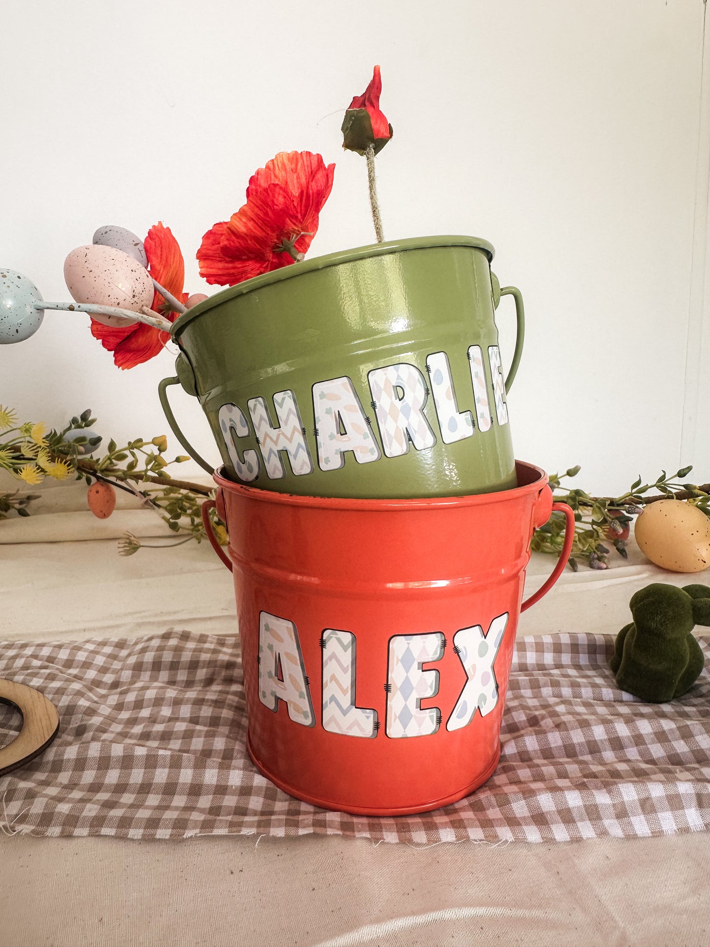 Personalised Easter Tins