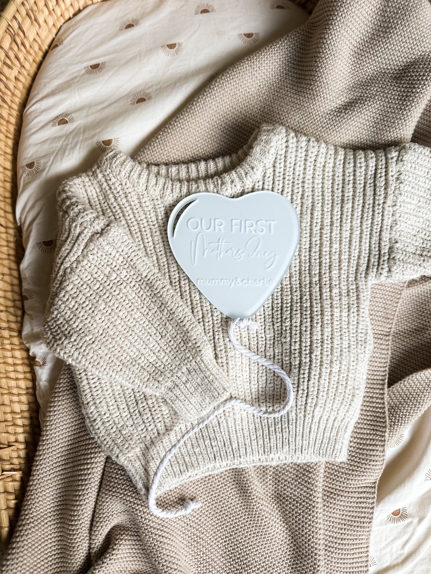 Our first Mother’s Day plaque