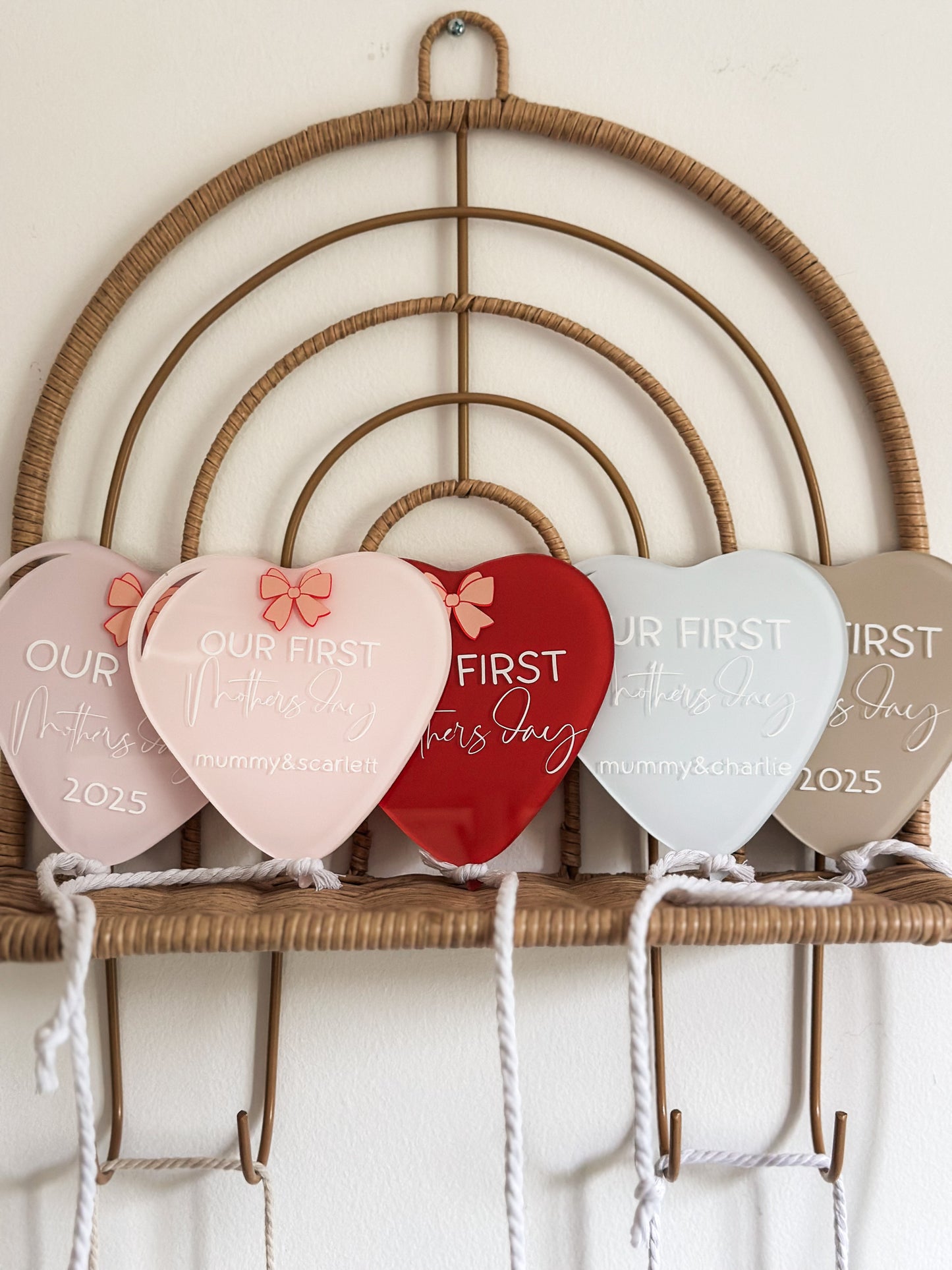 Our first Mother’s Day plaque