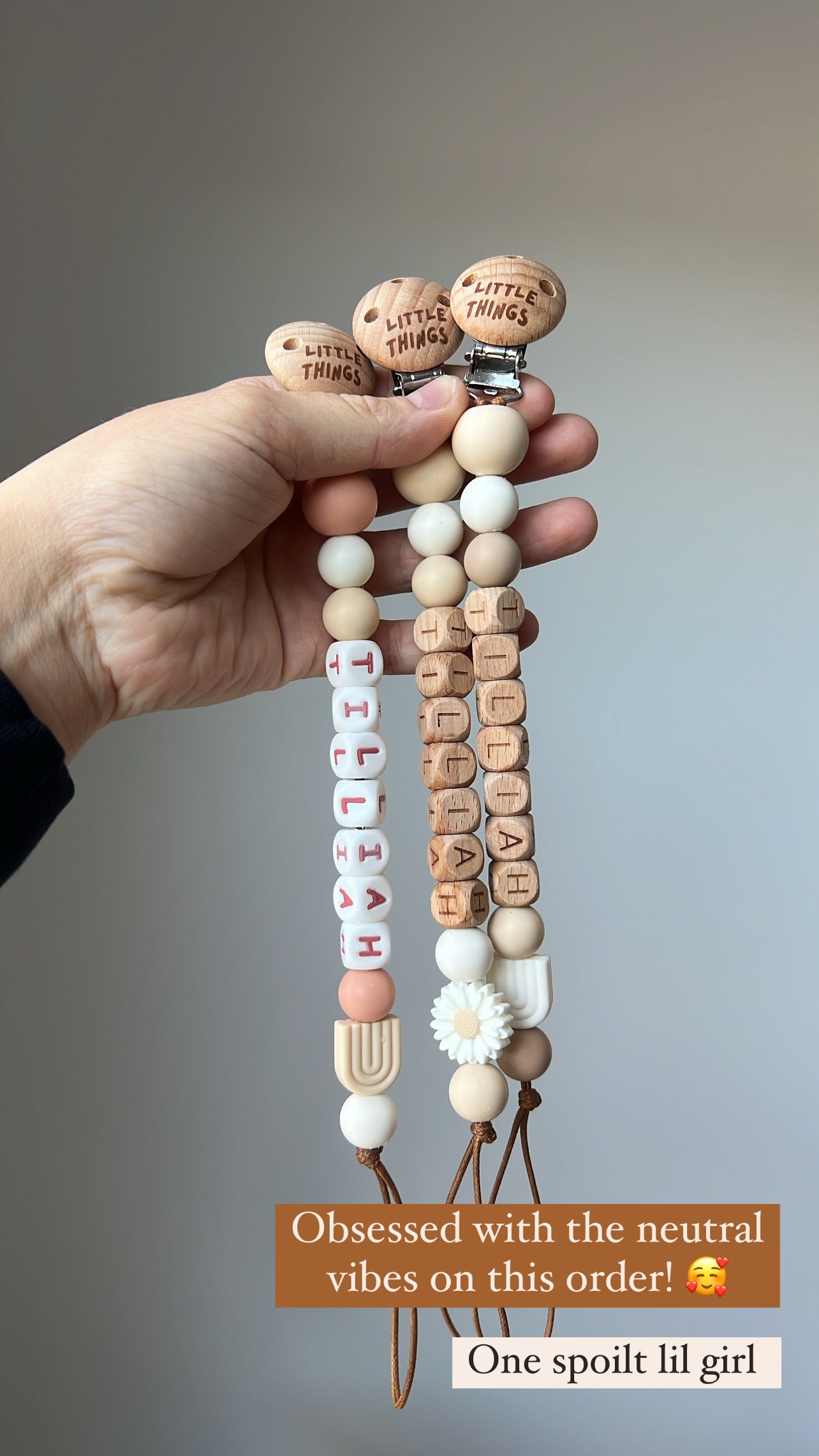 Personalised Dummy Clip