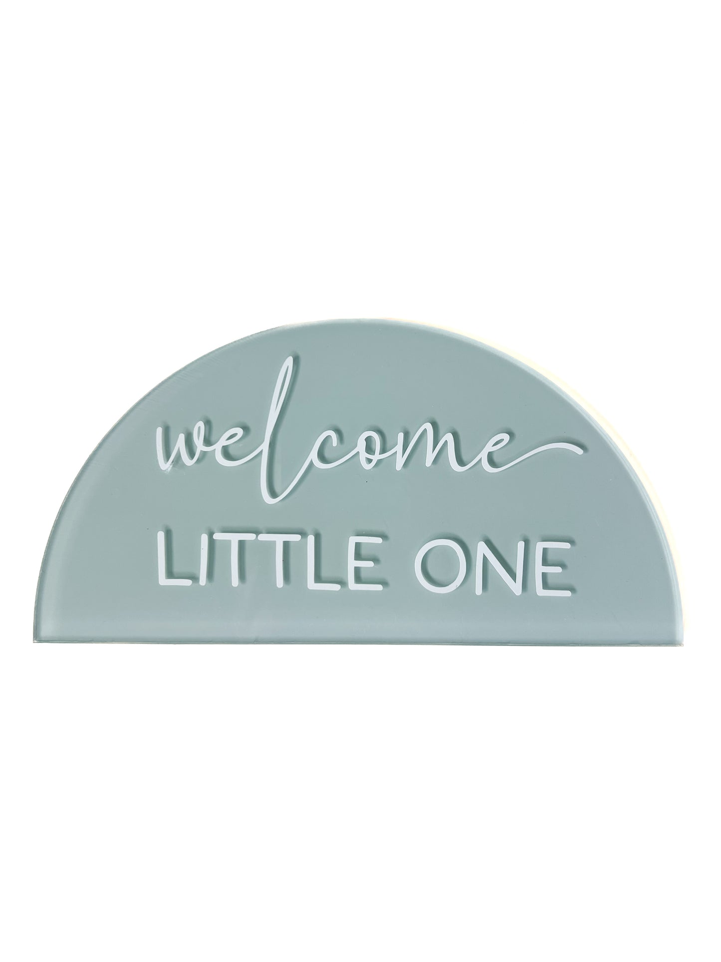 Semi Circle Birth Annoucement
