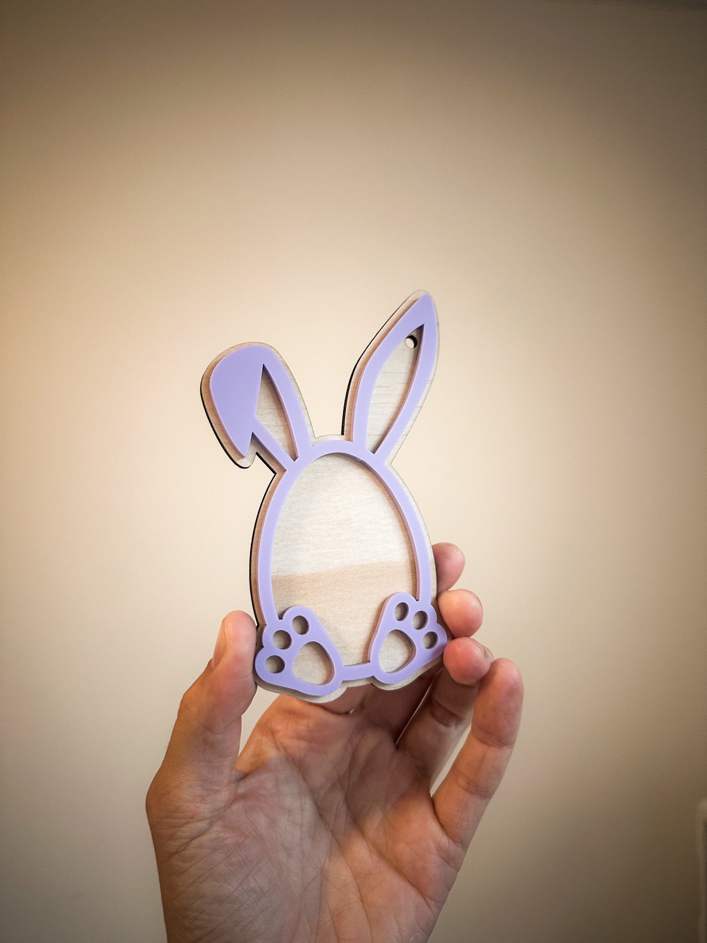 Personalised Bunny Easter Tag