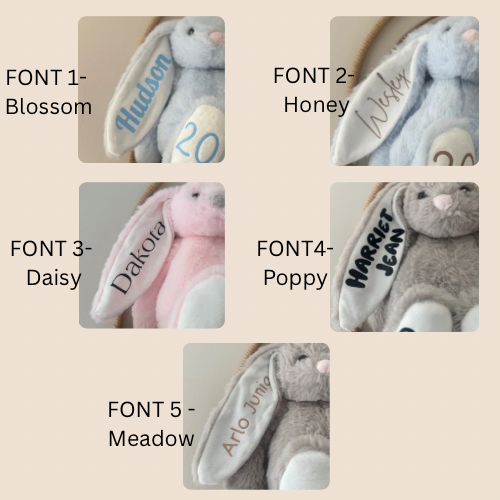 Personalised "My First Easter" Bunny