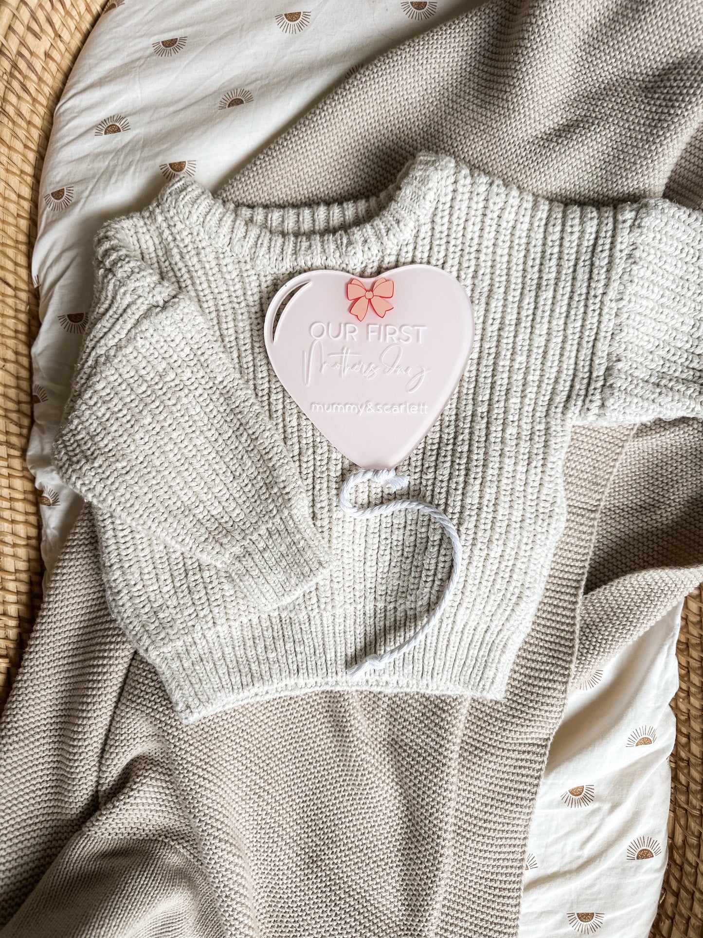 Our first Mother’s Day plaque