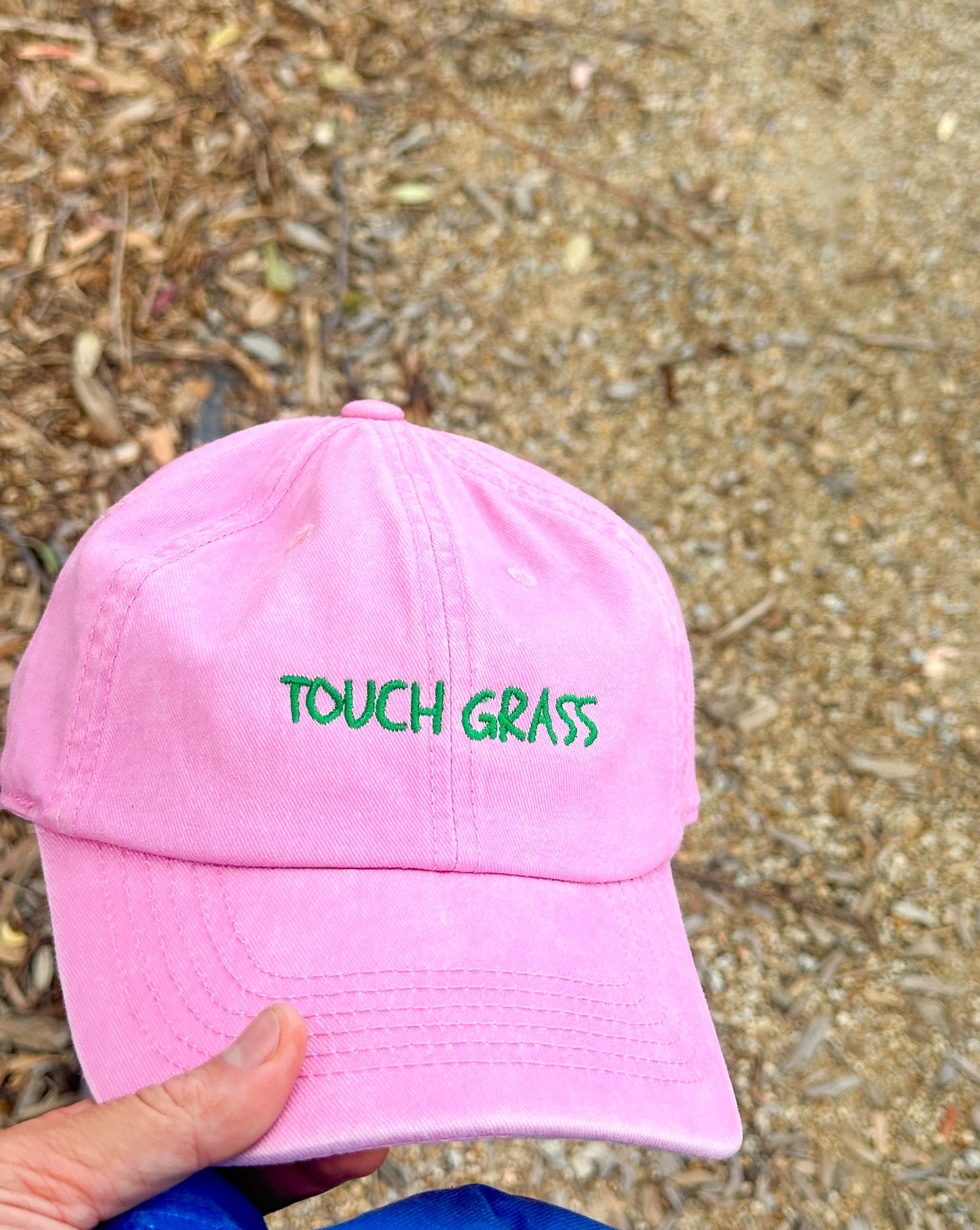 Adults 'Touch Grass' Cap