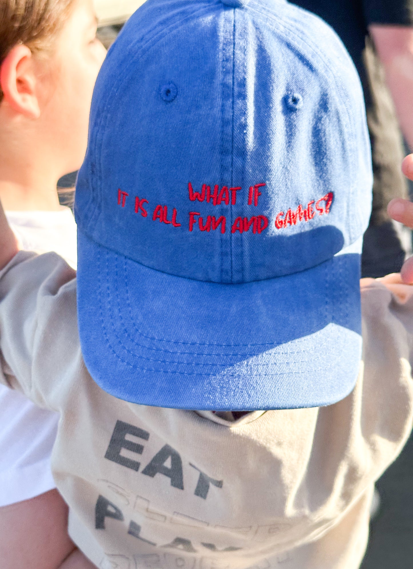 Kid's 'Fun and games' Cap
