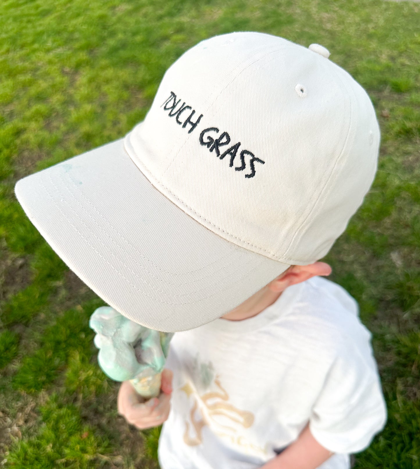 Kid's 'Touch Grass' Cap