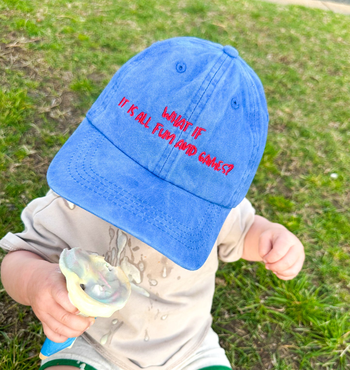 Kid's 'Fun and games' Cap