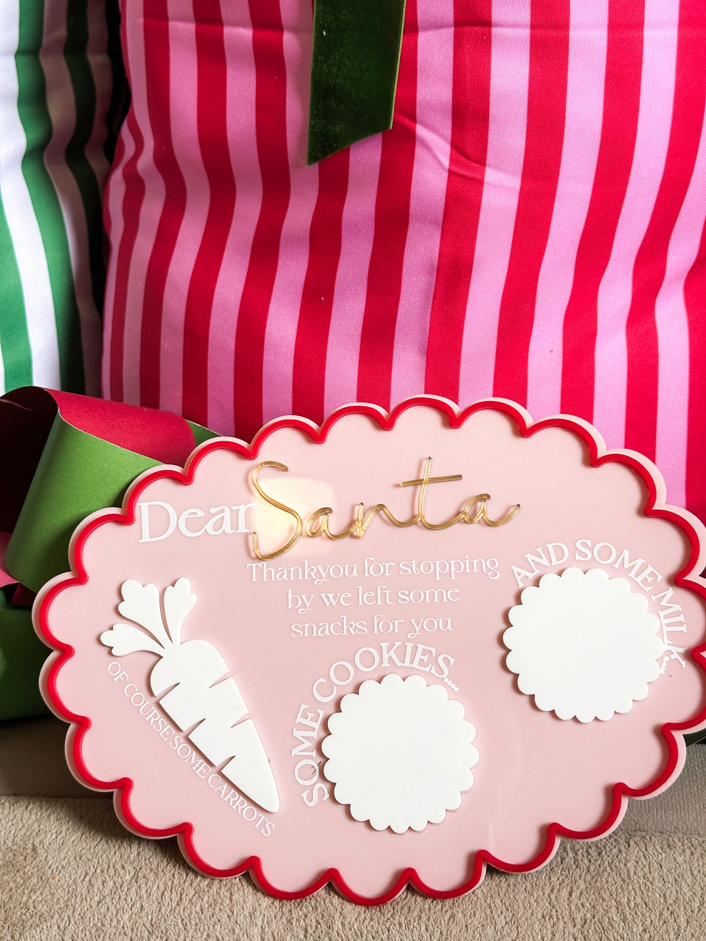 Santa Snack Tray