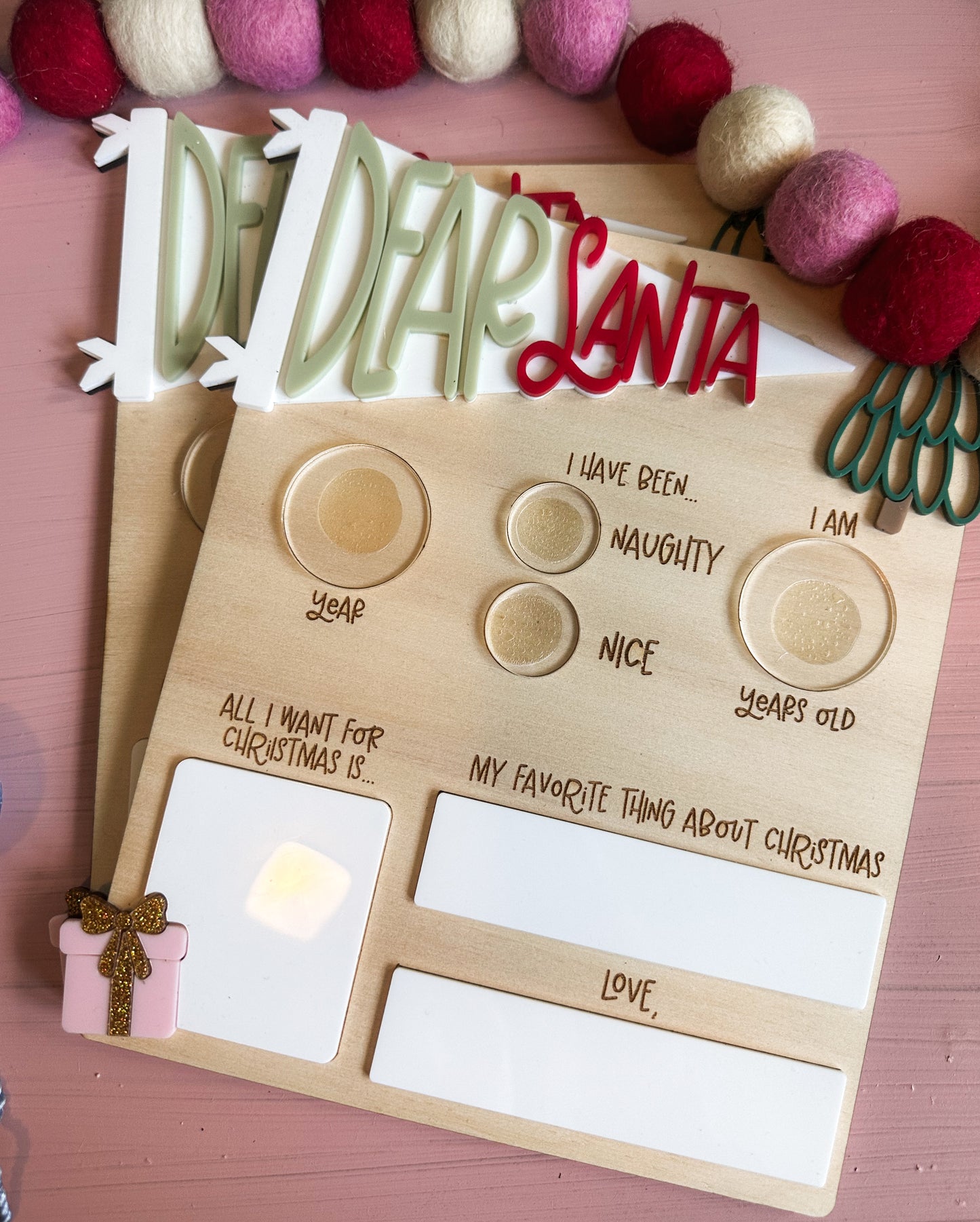 Dear Santa Board