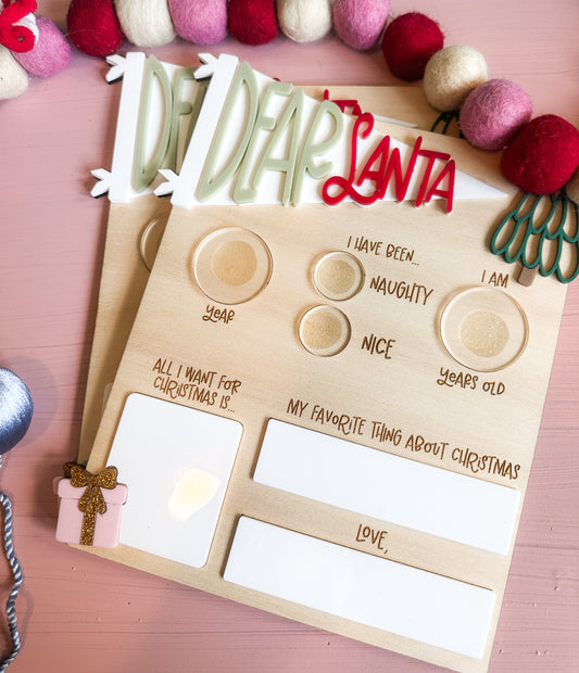 Dear Santa Board