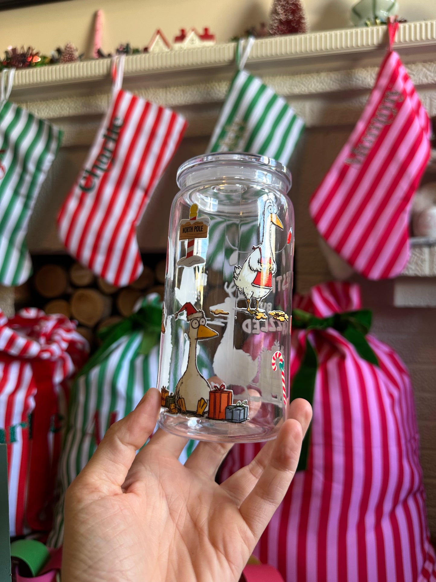 'Frazzled goose mum' Christmas cup