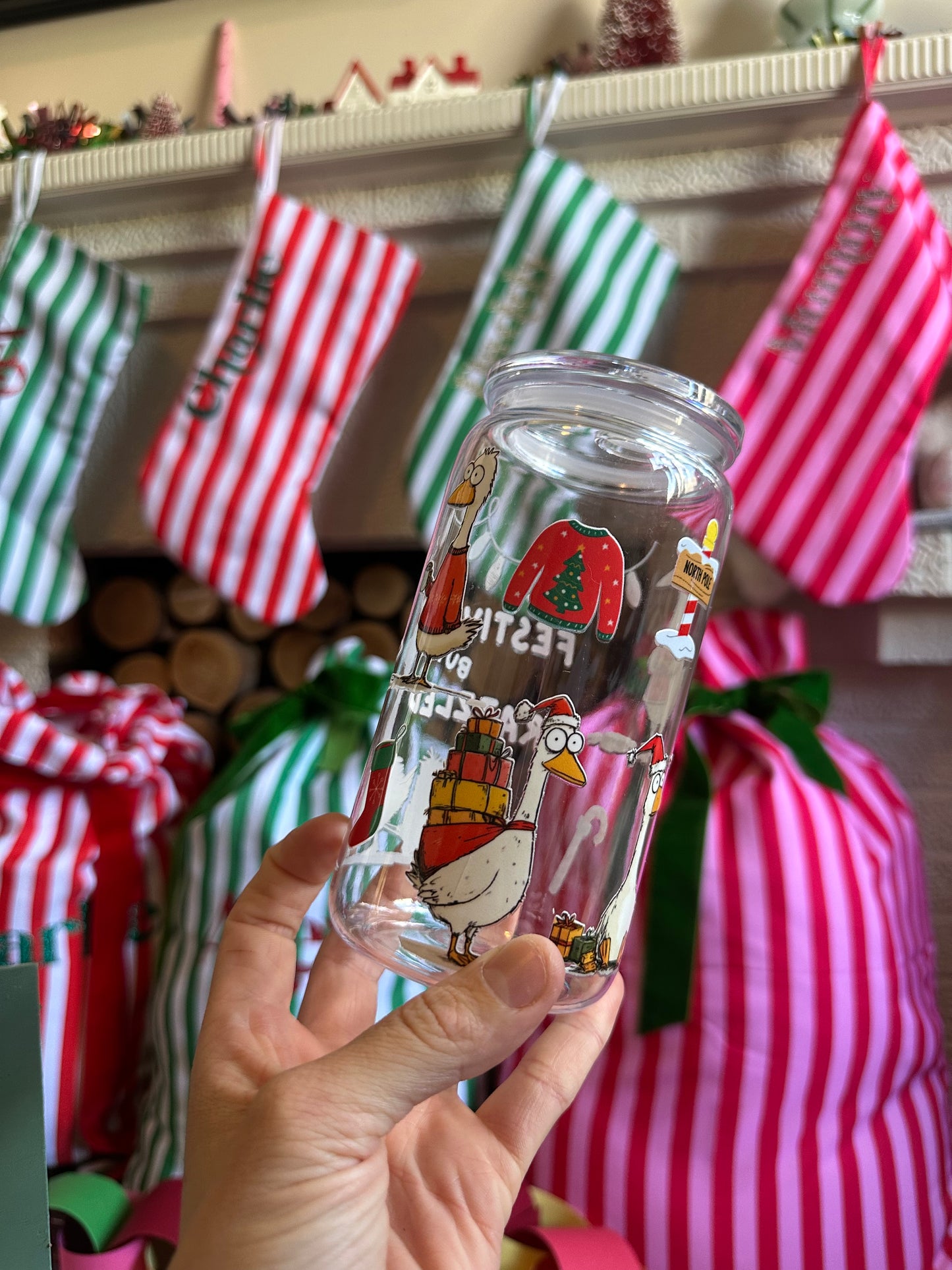 'Frazzled goose mum' Christmas cup