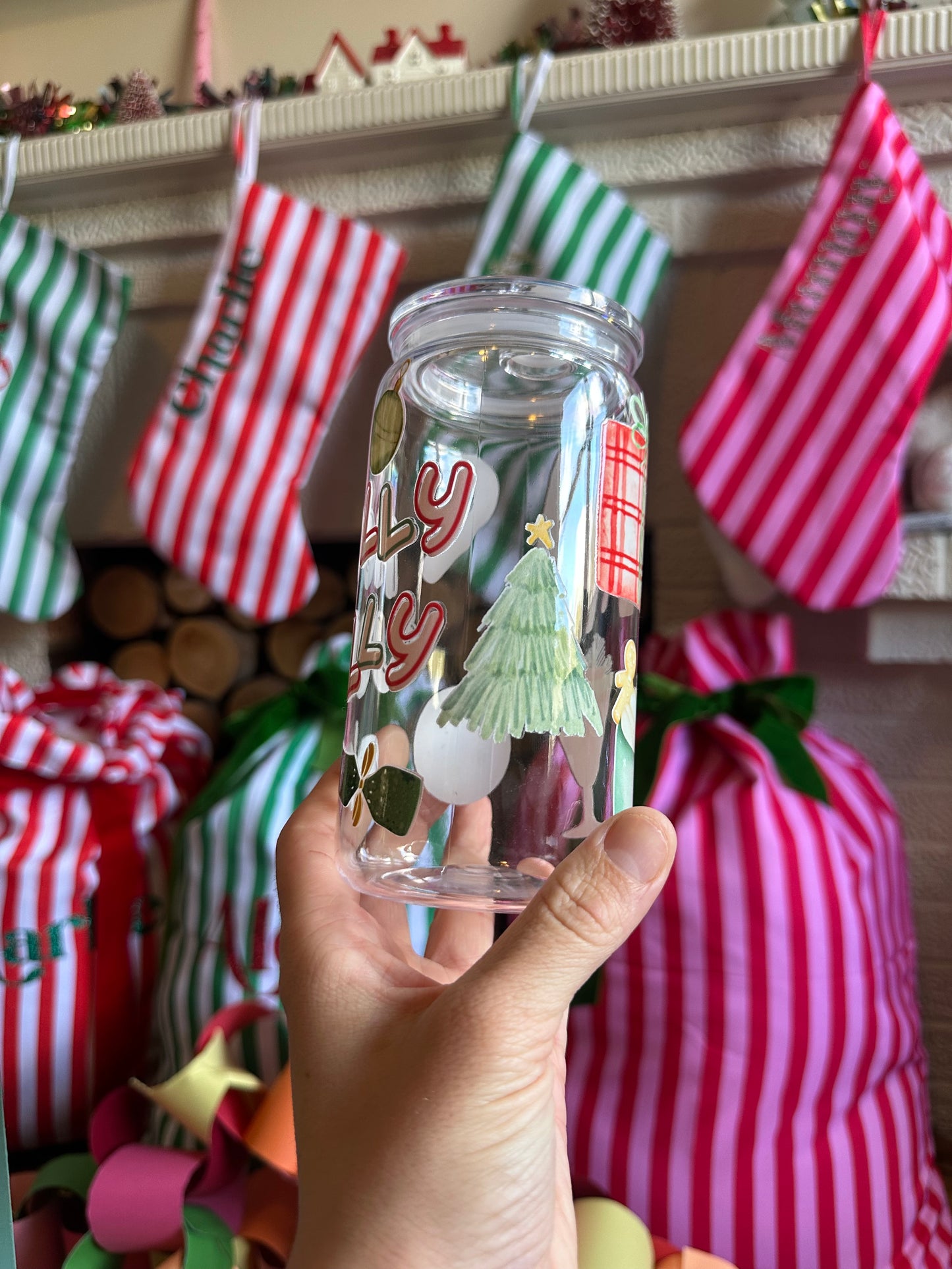 'Holy & jolly' Christmas cup
