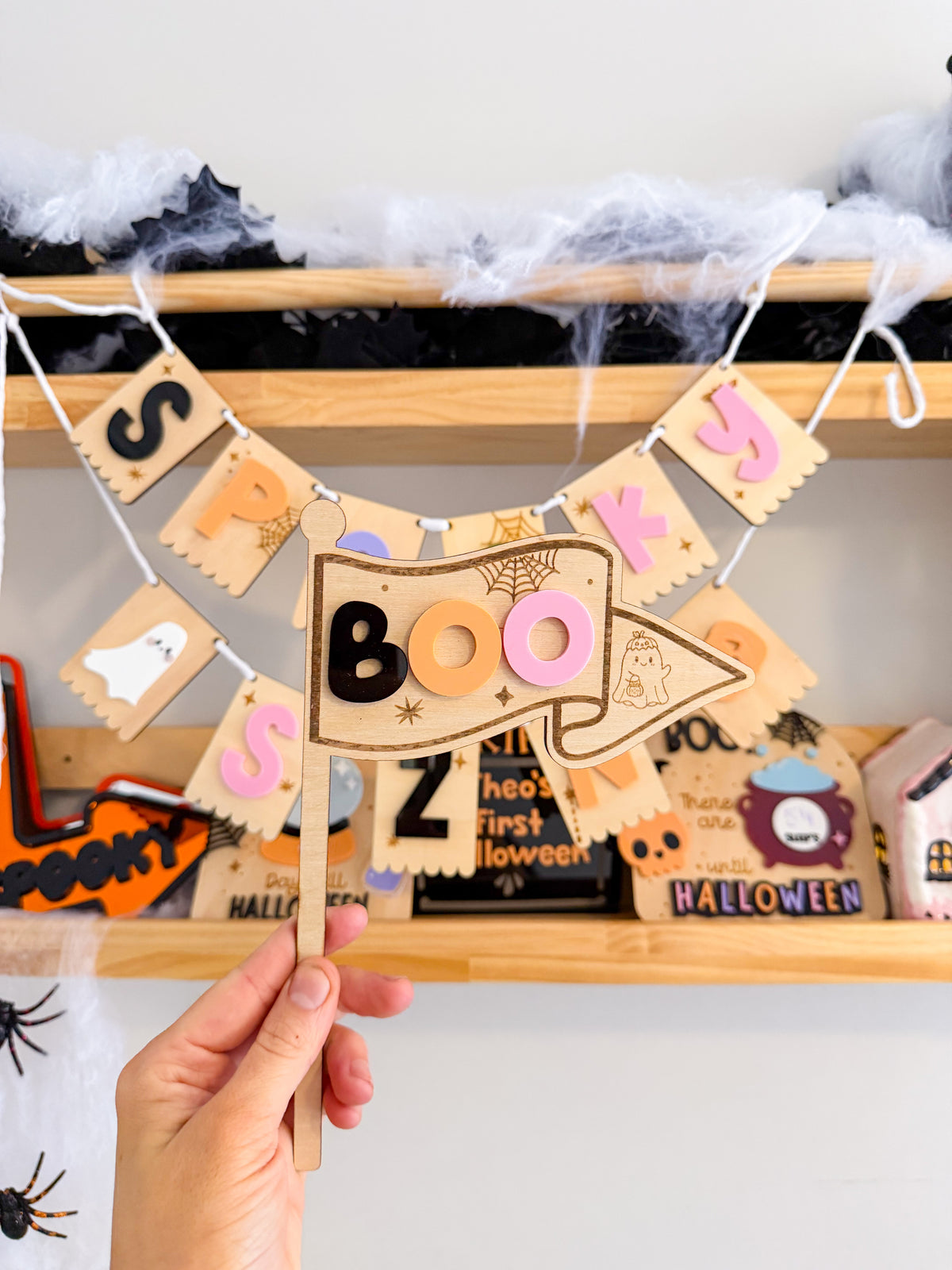 Mini Boo Halloween Flag