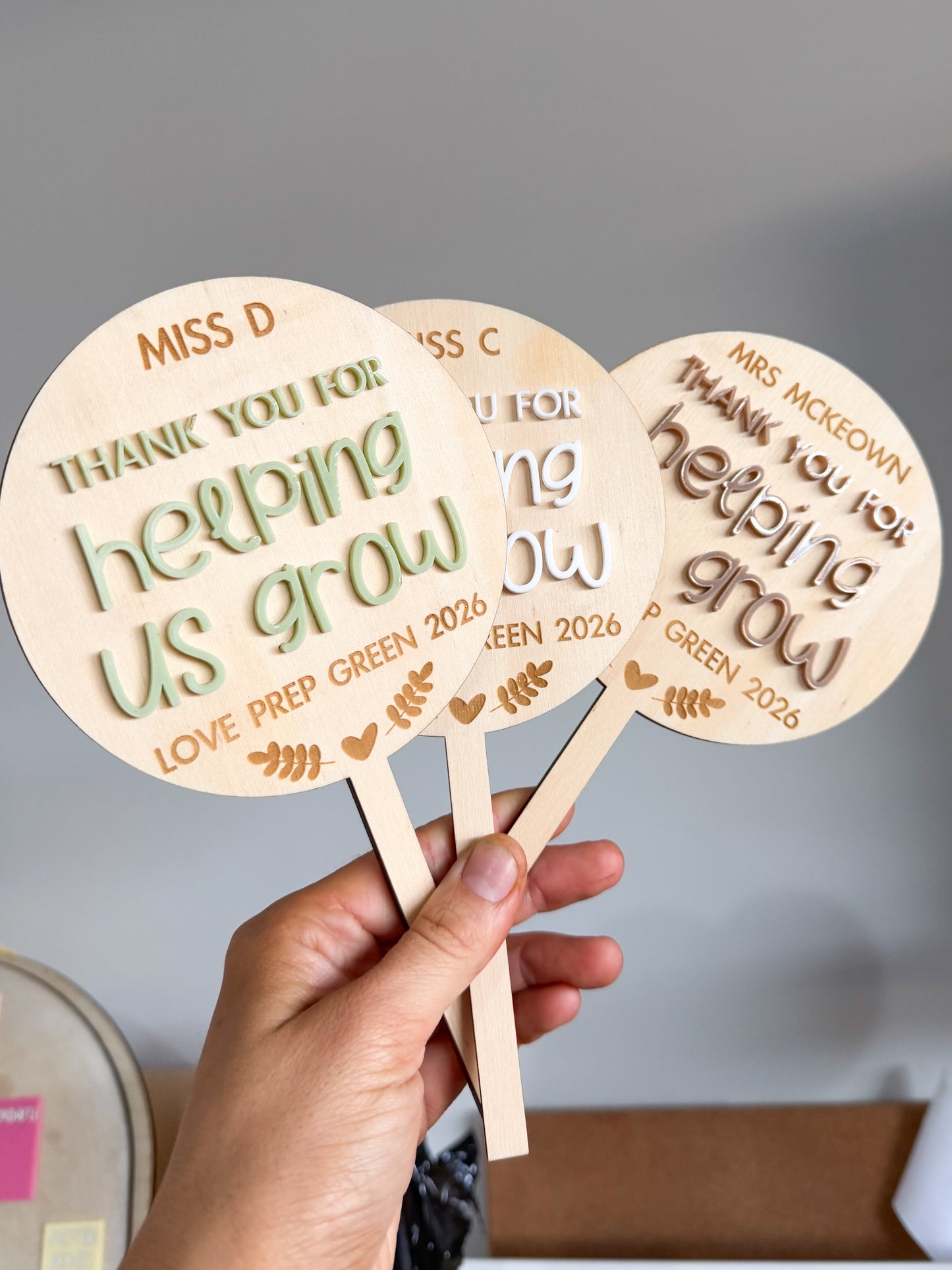 Teacher Appreciation Plant Stake