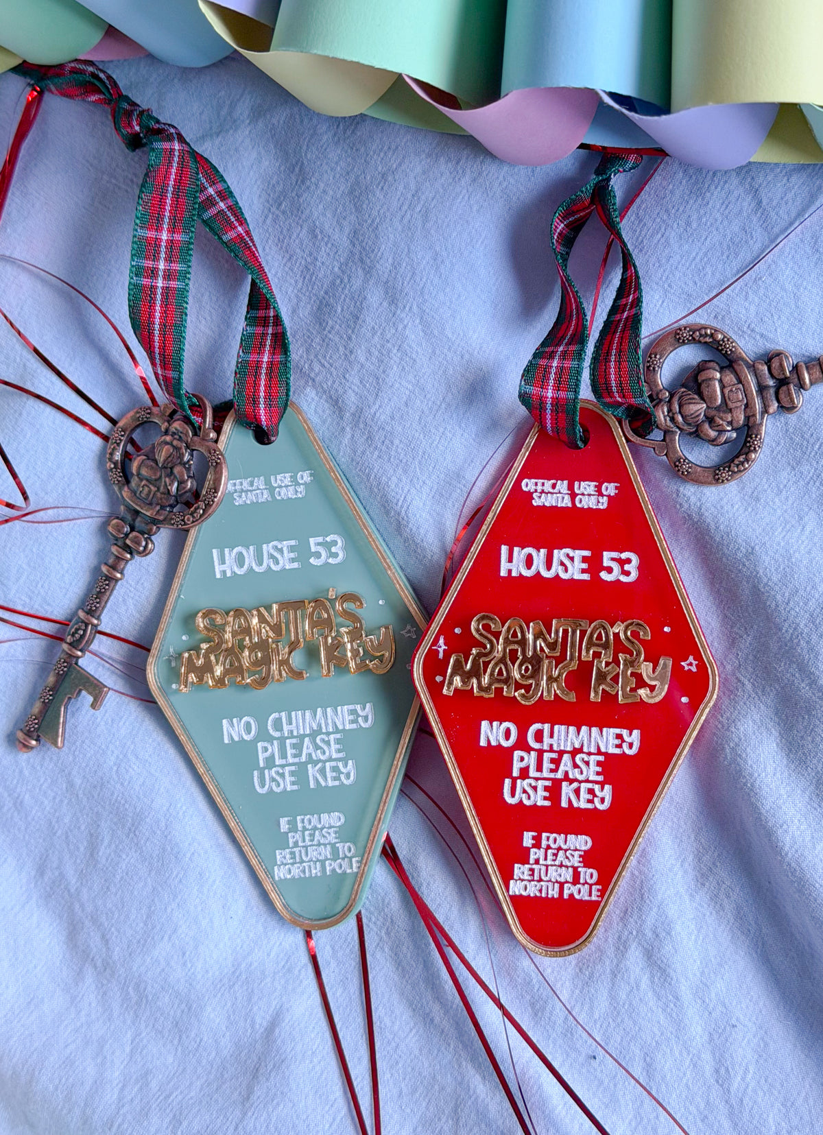 Santa’s VIP House Key – Personalised Christmas Keepsake