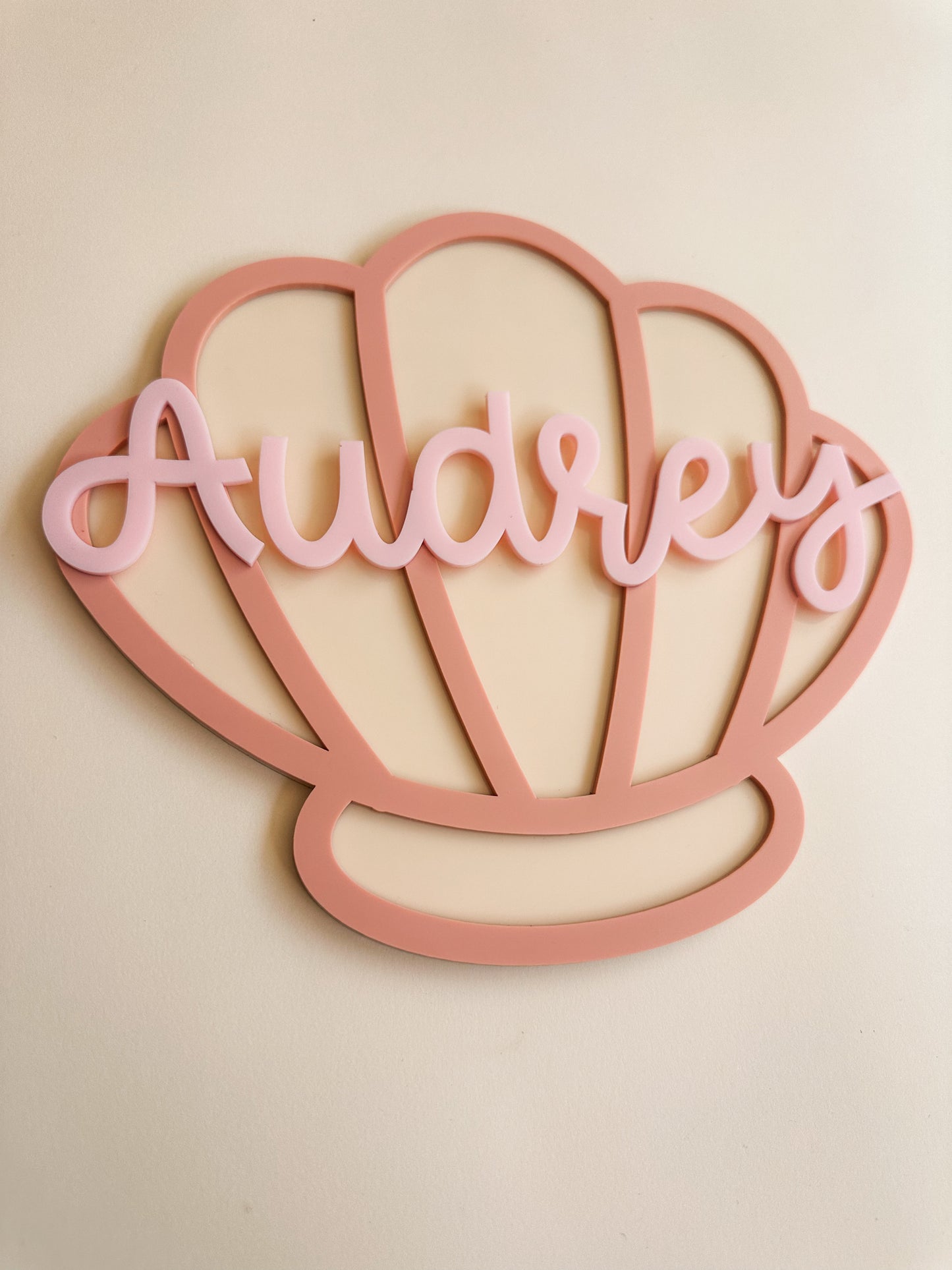 Sea Shell name sign