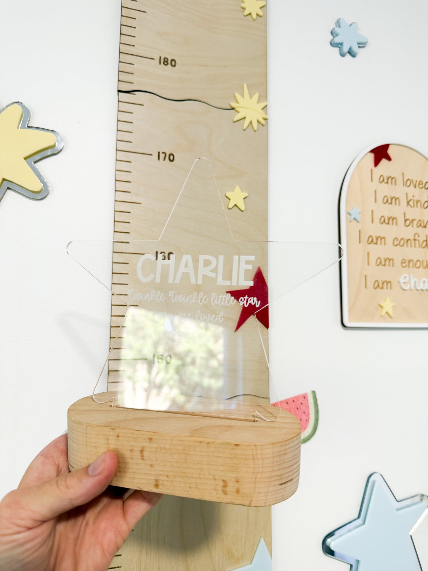 Personalised Starburst Night Light