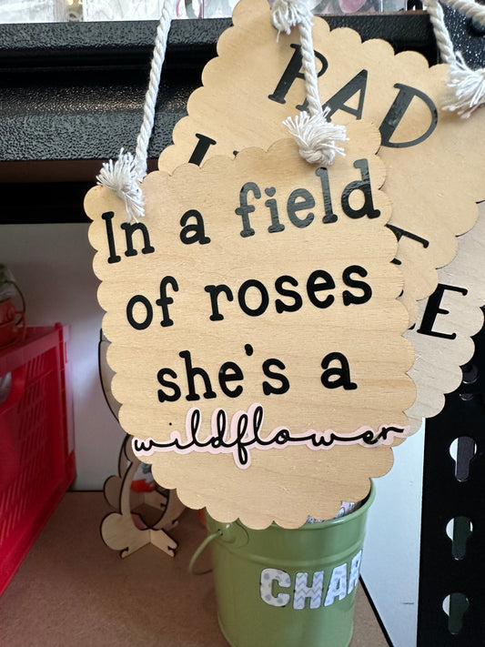 Hanging sign