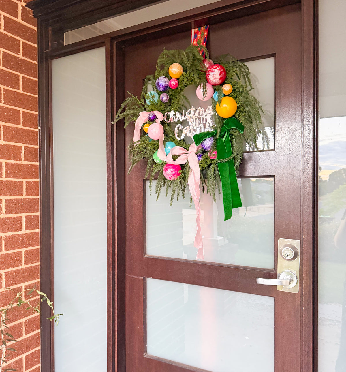 Personalised Wreath Plaque