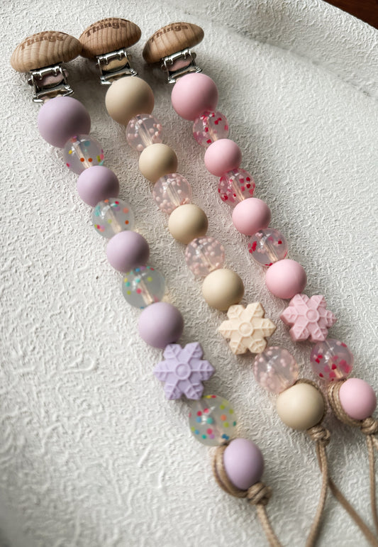 Christmas snowflake dummy clip