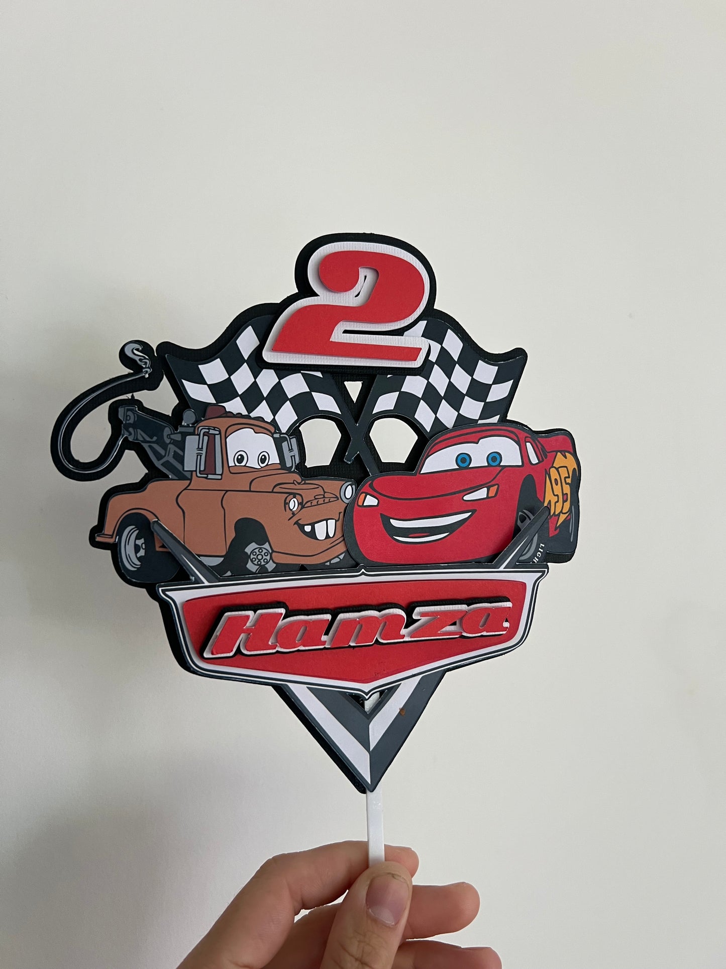 CUSTOM LARGE CAKE TOPPER