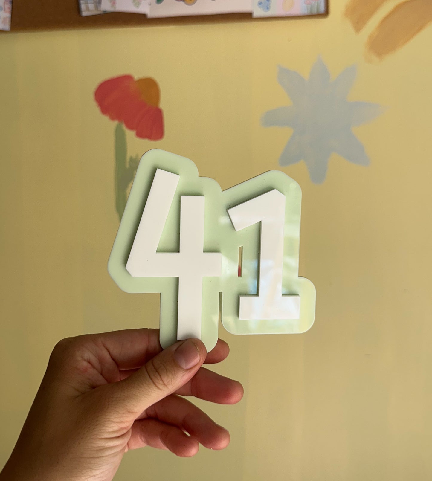 Cubby house numbers