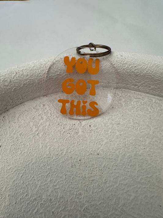 Acrylic keychain