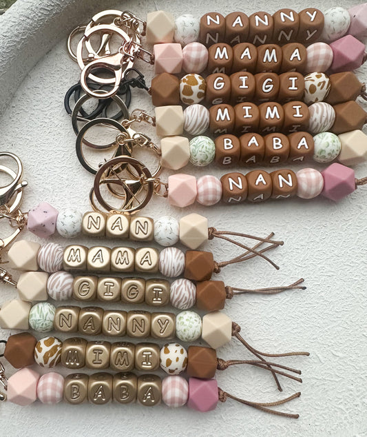 Personalised Mother’s Day Keychains