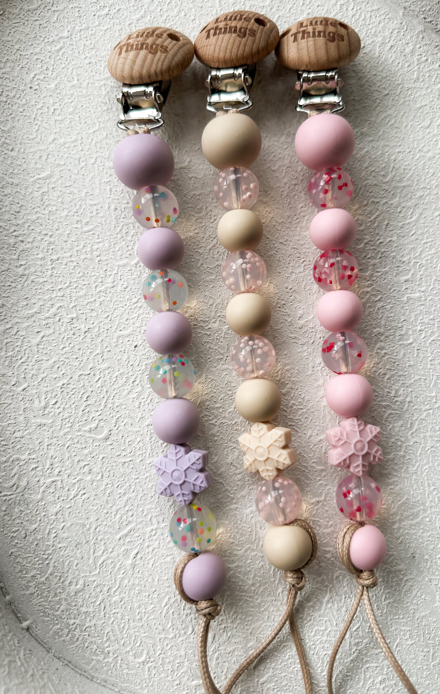 Christmas snowflake dummy clip