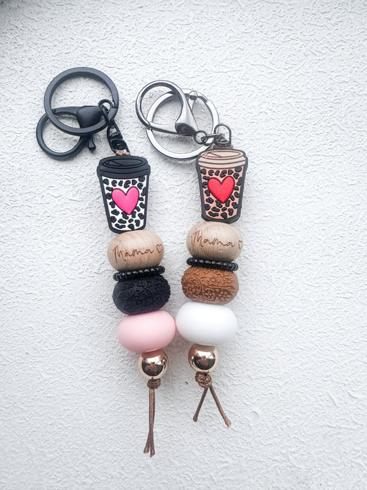 Cup of sanity keychain